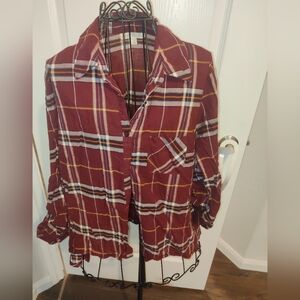 Fall Plaid Shirt: 90s style fashion